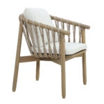 CORDA ΚΑΡΕΚΛΑ ΜΑΞΙΛΑΡΙ ΦΥΣΙΚΟ ΛΕΥΚΟ 63,55x60,1xH76,2cm