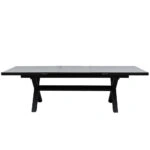 SORPRESA ΤΡΑΠΕΖΙ TERRAZZO ΓΚΡΙ ΣΚΟΥΡΟ 202x101xH77cm