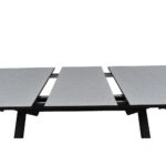 SORPRESA ΤΡΑΠΕΖΙ TERRAZZO ΓΚΡΙ ΣΚΟΥΡΟ 202x101xH77cm