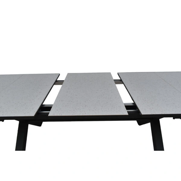 SORPRESA ΤΡΑΠΕΖΙ TERRAZZO ΓΚΡΙ ΣΚΟΥΡΟ 202x101xH77cm