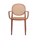 RATTI/P ΚΑΡΕΚΛΑ TERRACOTTA ΦΥΣΙΚΟ 57x51xH84cm