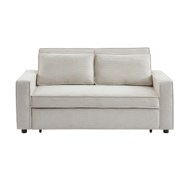 CUBO ΚΑΝΑΠΕΣ ΚΡΕΒΑΤΙ 3ΘΕΣΙΟΣ OFF WHITE 172x90x89