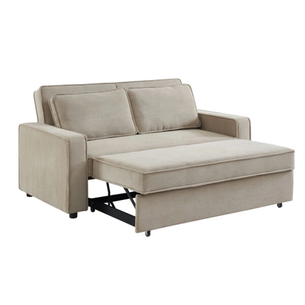 CUBO ΚΑΝΑΠΕΣ ΚΡΕΒΑΤΙ 3ΘΕΣΙΟΣ LATTE 172x90x89