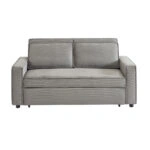 CUBO ΚΑΝΑΠΕΣ ΚΡΕΒΑΤΙ 3ΘΕΣΙΟΣ ΓΚΡΙ 172x90x89