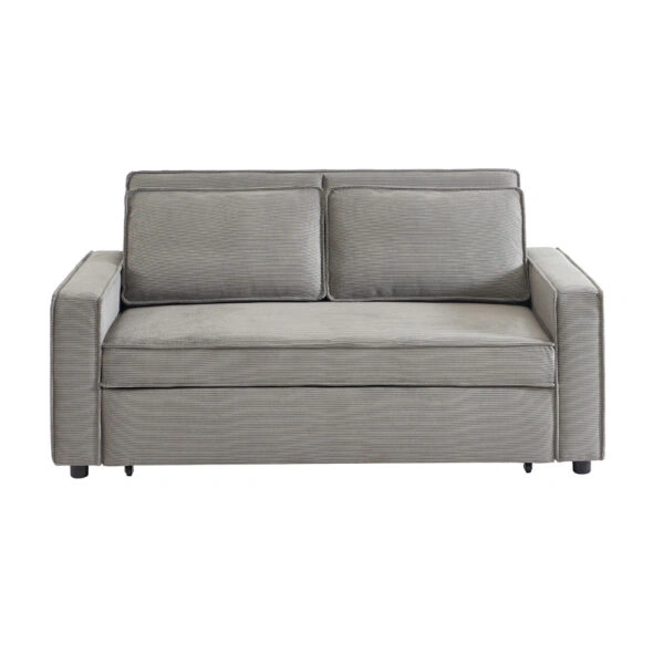 CUBO ΚΑΝΑΠΕΣ ΚΡΕΒΑΤΙ 3ΘΕΣΙΟΣ ΓΚΡΙ 172x90x89