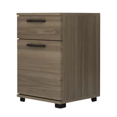 Κομοδίνο Veto Megapap χρώμα καρυδί 40x39x57εκ.