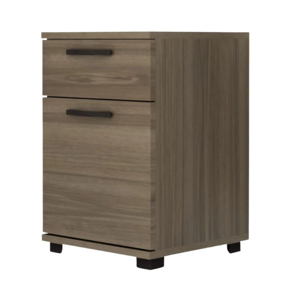 Κομοδίνο Veto Megapap χρώμα καρυδί 40x39x57εκ.