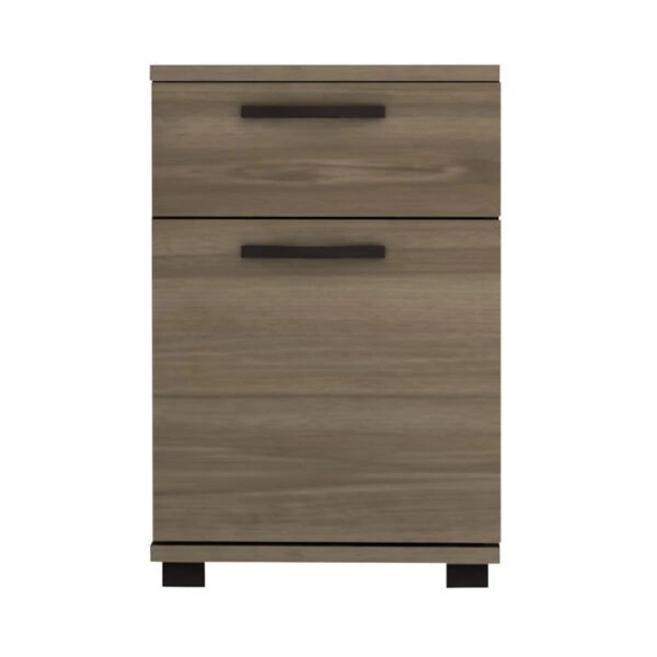 Κομοδίνο Veto Megapap χρώμα καρυδί 40x39x57εκ.