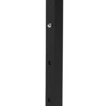 ΚΙΟΣΚΙ/GAZEBO MATTHEW HM6312 ΠΤΥΣΣΟΜΕΝΟ-ΣΚΕΛΕΤΟΣ ΜΕΤΑΛ.ΜΑΥΡΟΣ-ΛΕΥΚΟ ΥΦΑΣΜΑ 3Χ6μ