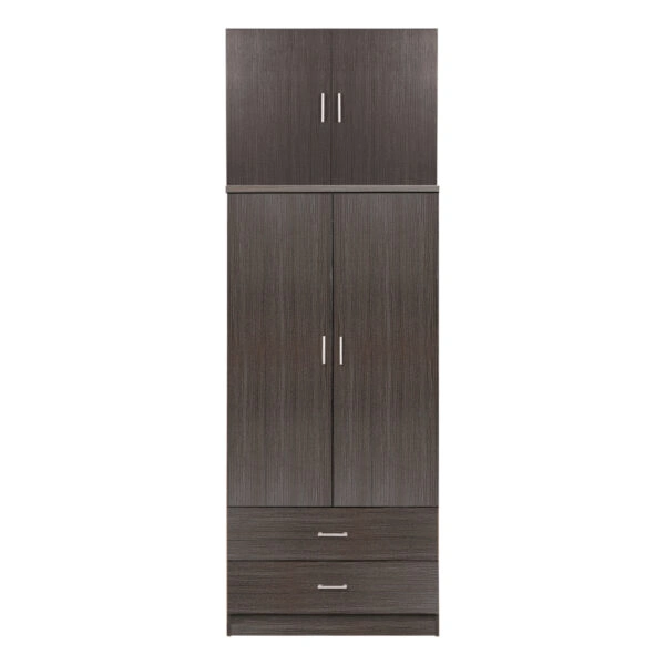 ΝΤΟΥΛΑΠΑ REINA HM21061.01 2ΦΥΛΛΗ ΜΕ ΠΑΤΑΡΙ & 2 ΣΥΡΤΑΡΙΑ-ΜΕΛΑΜΙΝΗ ZEBRANO 80x42x241Υεκ