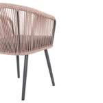 ΠΟΛΥΘΡΟΝΑ ΑΛΟΥΜΙΝΙΟΥ HARRIET HM5548.12 ΑΝΘΡΑΚΙ-ΜΠΕΖ ΣΧΟΙΝΙ 60x62x80,5Υεκ