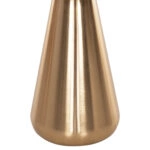 ΤΡΑΠΕΖΙA ΣΑΛΟΝΙΟΥ 2ΤΜΧ OLUF HM9921 ΜΕΤΑΛΛΟ ΕΜΑΓΙΕ-GLOSSY ΧΡΥΣΟ & ΜΑΥΡΟ Φ50 & Φ41