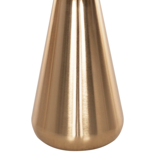 ΤΡΑΠΕΖΙA ΣΑΛΟΝΙΟΥ 2ΤΜΧ OLUF HM9921 ΜΕΤΑΛΛΟ ΕΜΑΓΙΕ-GLOSSY ΧΡΥΣΟ & ΜΑΥΡΟ Φ50 & Φ41