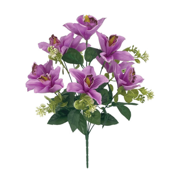 ΒΙΟΛΕΤΙ ΜΠΟΥΚΕΤΟ ΟΡΧΙΔΕΑ Χ9 - Υ40cm 12/144ΚΙΒ