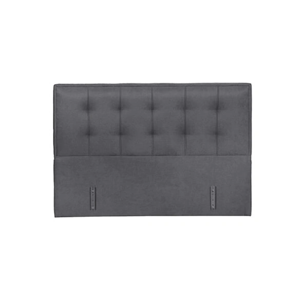 PIANO ΚΡΕΒΑΤΙ ΜΕ ΑΠΟΘΗΚ. ΧΩΡΟ (ΓΙΑ ΣΤΡΩΜΑ 160x200cm) ΓΚΡΙ 07-780 207x160xH115cm