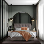 PIANO ΚΡΕΒΑΤΙ ΜΕ ΑΠΟΘΗΚ. ΧΩΡΟ (ΓΙΑ ΣΤΡΩΜΑ 160x200cm) MUSHROOM 05-780 207x160xH115cm