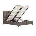 PIANO ΚΡΕΒΑΤΙ ΜΕ ΑΠΟΘΗΚ. ΧΩΡΟ (ΓΙΑ ΣΤΡΩΜΑ 160x200cm) MUSHROOM 05-780 207x160xH115cm