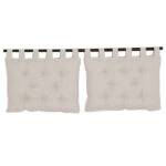 HANG ΜΑΞΙΛΑΡΙ ΚΕΦΑΛΑΡΙΟΥ SET 2ΤΕΜ OFF WHITE 16-950 70x10xH50cm