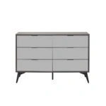 SPECCHIO ΣΥΡΤΑΡΙΕΡΑ 6ΣΥΡΤΑΡΙΑ ΜΑΥΡΟ OAK ΚΑΘΡΕΠΤΗΣ 120x39xH80cm