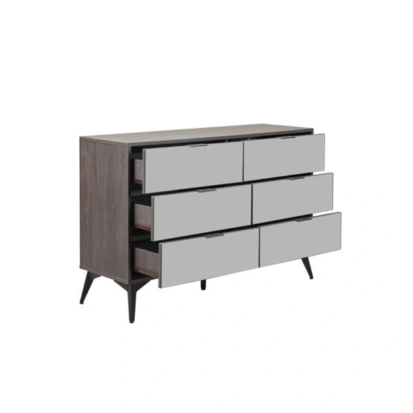 SPECCHIO ΣΥΡΤΑΡΙΕΡΑ 6ΣΥΡΤΑΡΙΑ ΜΑΥΡΟ OAK ΚΑΘΡΕΠΤΗΣ 120x39xH80cm