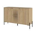 Μπουφές Naive  χρώμα sapphire oak 126x40x80εκ.