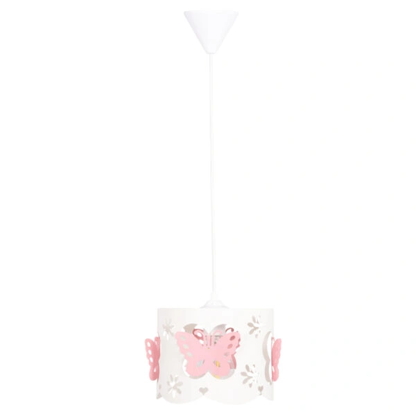 ΦΩΤΙΣΤΙΚΟ ΟΡΟΦΗΣ ΠΑΙΔΙΚΟ LEPTIR HM4705.01 ΜΕΤΑΛΛΙΚΟ ΡΟΖ-ΛΕΥΚΟ Φ23x70Υεκ.