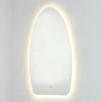 ΚΑΘΡΕΠΤΗΣ TOIXOY ΣΕΙΡΑ TORCH HM4496 ΧΩΡΙΣ ΠΛΑΙΣΙΟ-LED ΟΠΙΣΘΙΟΣ ΦΩΤΙΣΜΟΣ 48,5x79Υεκ.