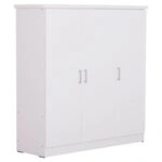 ΝΤΟΥΛΑΠΑ 3ΦΥΛΛΗ ΜΕ ΡΑΦΙΑ FUENTO HM2482.02 ΛΕΥΚΗ ΜΕΛΑΜΙΝΗ 120-116x40x123,5Υεκ.