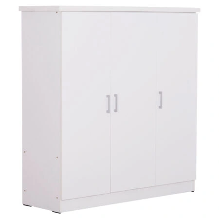 ΝΤΟΥΛΑΠΑ 3ΦΥΛΛΗ ΜΕ ΡΑΦΙΑ FUENTO HM2482.02 ΛΕΥΚΗ ΜΕΛΑΜΙΝΗ 120-116x40x123,5Υεκ.