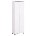 ΠΑΠΟΥΤΣΟΘΗΚΗ-ΝΤΟΥΛΑΠΑ CLUSE HM2403.03 ΜΕΛΑΜΙΝΗ ΛΕΥΚΟ ΧΡΩΜΑ 60Χ36,5Χ186,5Υεκ.