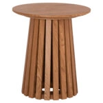 ΤΡΑΠΕΖΑΚΙ ΒΟΗΘΗΤΙΚΟ TALBERT HM18025 MDF ΣΕ ΦΥΣΙΚΟ ΞΥΛΟΥ Φ45x50,5Υεκ.