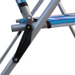 Καρέκλα Παραλίας Μέταλλο/Ύφασμα 65x57x108cm Σε Διάφορα Χρώματα