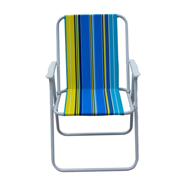 Καρέκλα Παραλίας  Μέταλλο/Ύφασμα 63x45x81cm Σε Διάφορα Χρώματα