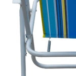 Καρέκλα Παραλίας  Μέταλλο/Ύφασμα 63x45x81cm Σε Διάφορα Χρώματα