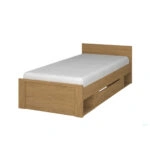 Κρεβάτι Pavi Μονό Βελανιδιά χωρίς πάτωμα 900x200cm