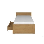 Κρεβάτι Pavi Μονό Βελανιδιά χωρίς πάτωμα 900x200cm