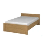 Κρεβάτι Pavi Ημίδιπλο Βελανιδιά με πάτωμα 120x200cm