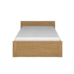 Κρεβάτι Pavi Ημίδιπλο Βελανιδιά με πάτωμα 120x200cm