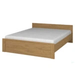 Κρεβάτι Pavi Διπλό Βελανιδιά με πάτωμα 160x200cm