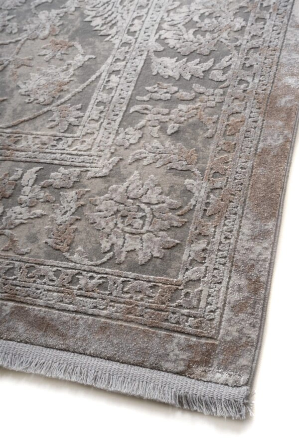 ΧΑΛΙ LUXURIOUS SILK 6789 GREY BEIGE - 080cm x 150cm