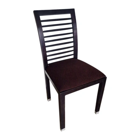 Artekko Icleepluf Καρέκλα Σαλονιού Ντυμένη με Ύφασμα και Ξύλινα Πόδια (46x46x96)cm