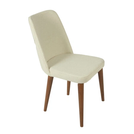 ΚΑΡΕΚΛΑ LOTUS  WALNUT LIGHT LEGS MAZZ FABRΙC SALONA V 24