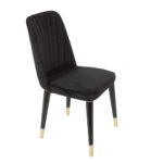 LIZBON BLACK&GOLD LEGS FABRIC BABYFACE BLACK