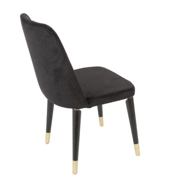 LIZBON BLACK&GOLD LEGS FABRIC BABYFACE BLACK