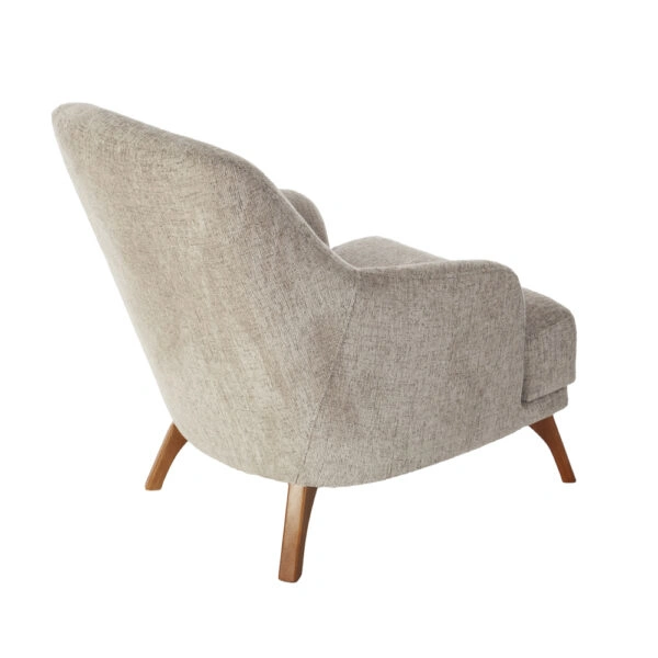 Artekko Pamukkale Μπεζ Υφασμάτινη Πολυθρόνα Μπερζέρα (66x85x85)cm