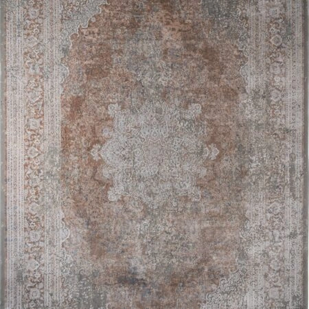 ΧΑΛΙ LUXURIOUS SILK 5989 GREY BEIGE - 080cm x 150cm
