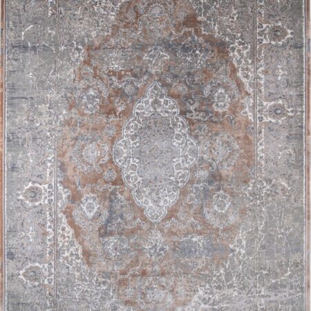 ΧΑΛΙ LUXURIOUS SILK 5991 GREY BEIGE - 240cm x 340cm