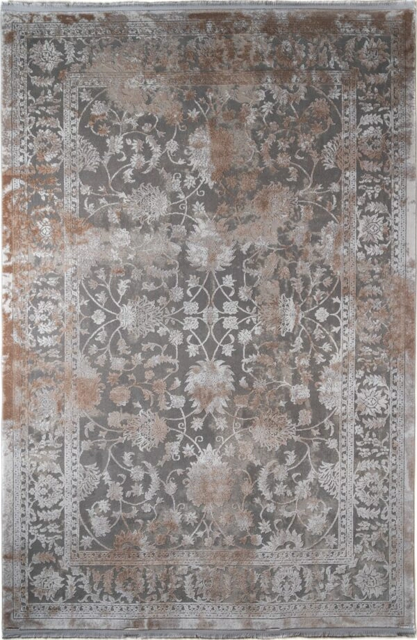ΧΑΛΙ LUXURIOUS SILK 6789 GREY BEIGE - 080cm x 150cm