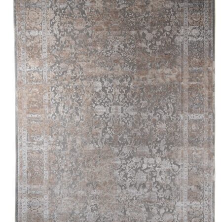 ΧΑΛΙ LUXURIOUS SILK 6793 GREY BEIGE - 200cm x 290cm
