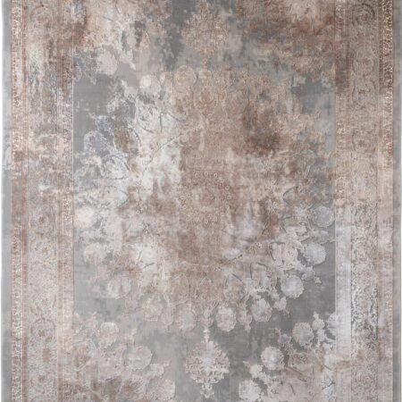 ΧΑΛΙ LUXURIOUS SILK 8098 GREY BEIGE - 160cm x 230cm